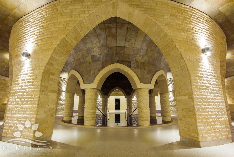 A törökfürdőben a 25 lejes felár miatt alig van vendég •  Fotó: Facebook/Aquapark Nymphaea Oradea