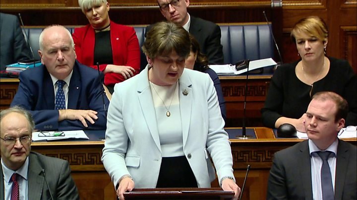 Arlene Foster, Észak-Írország új miniszterelnöke • Fotó: BBC.com