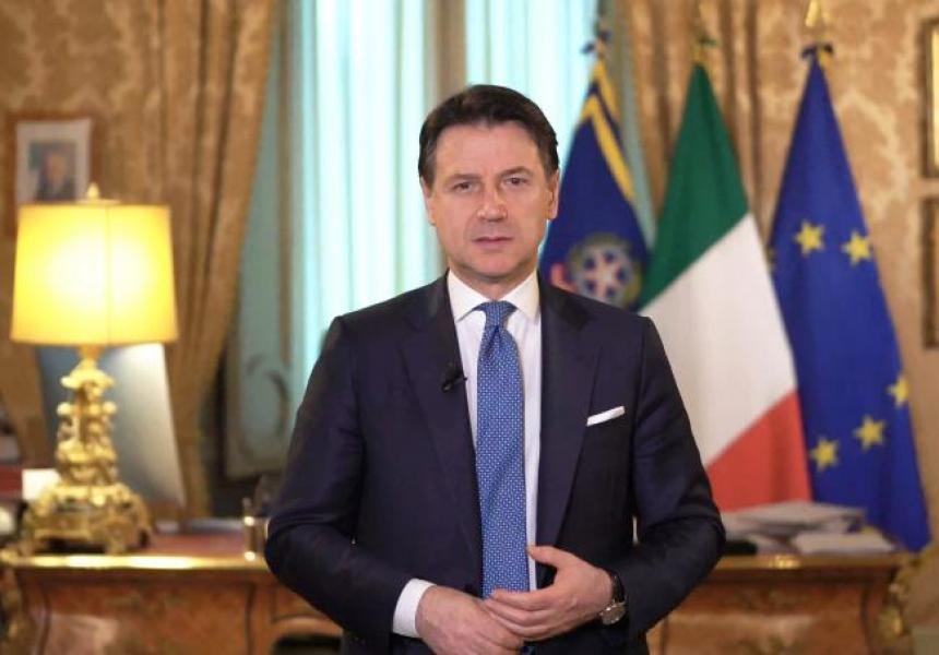 Giuseppe Conte olasz miniszterelnök •  Fotó: Governo.it
