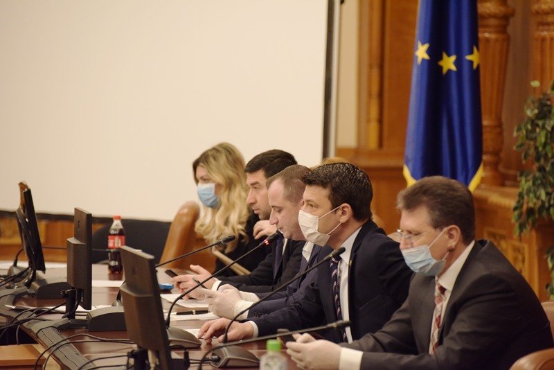 •  Fotó: Románia parlamentje