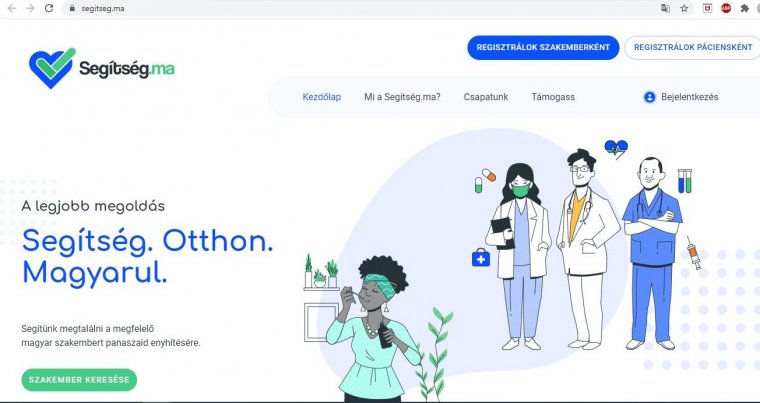 Elindult a határon túli magyarságot támogató startup honlapja, a Segítség.ma