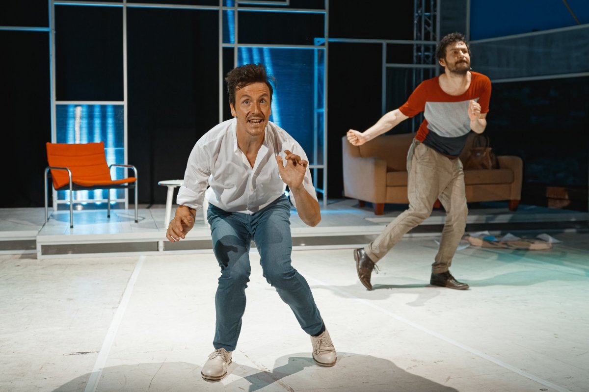 Szeptember 4-én, szombaton lesz látható a Főnixterv című, improvizációkra épített előadás •  Fotó: Vigh László Miklós