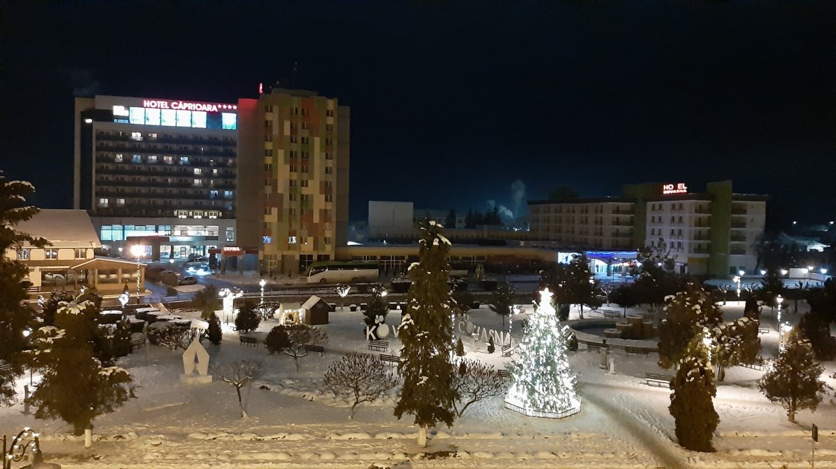 Megállt az élet Kovásznán. A turizmus a mielőbbi újrakezdésre vár az üdülővárosban •  Fotó: Facebook/Covasna