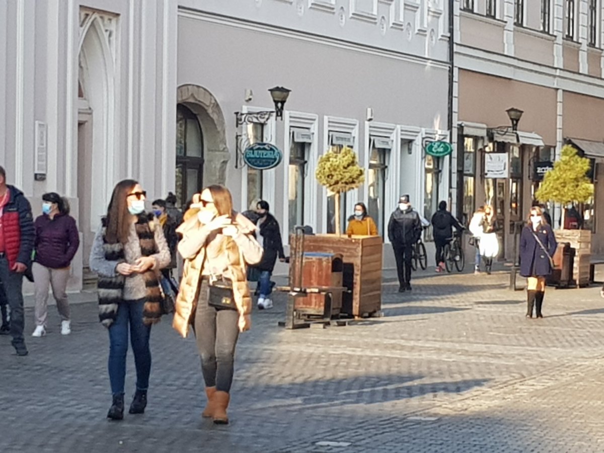Nagyvárad ismét vörös zónába került •  Fotó: Bálint Eszter