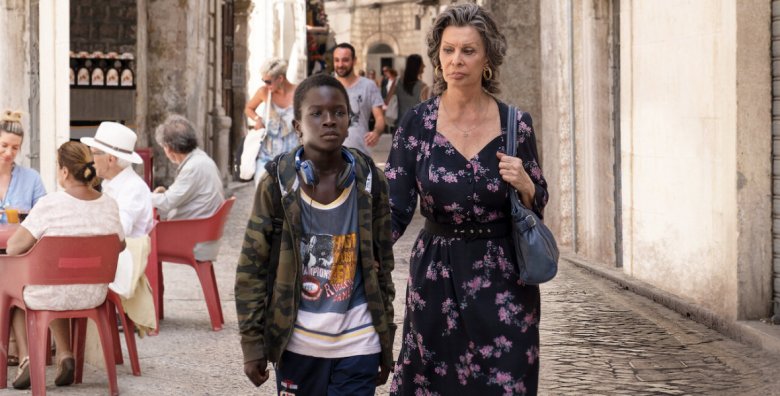 Ibrahima Gueye és Sophia Loren •  Fotó: Netflix.com