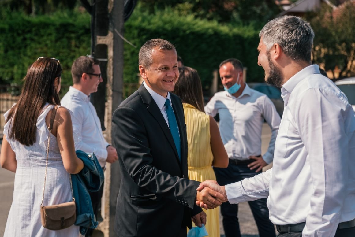 Fazakas Miklós: Zilahon a különböző nemzetiségek tisztelik egymást •  Fotó: RMDSZ