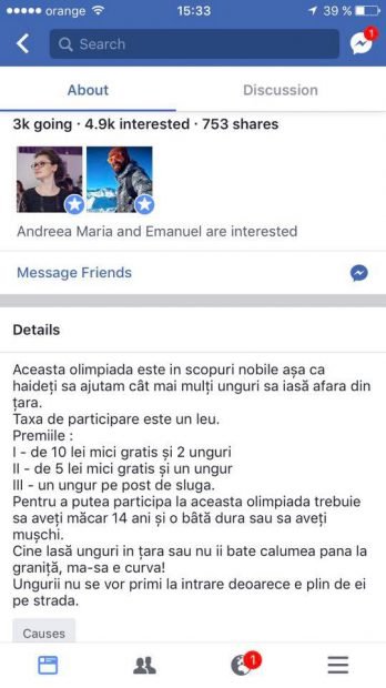 •  Fotó: Facebook/Libertatea