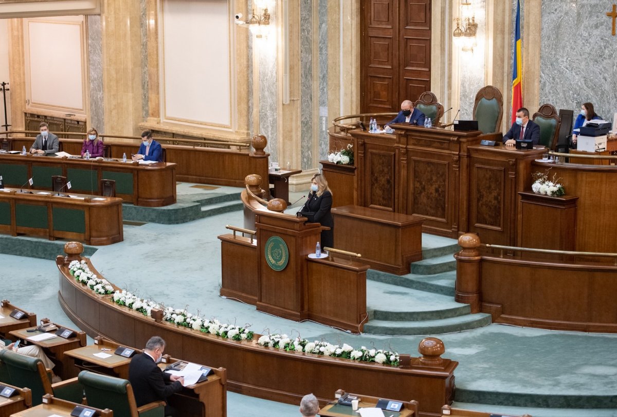•  Fotó: Románia szenátusa