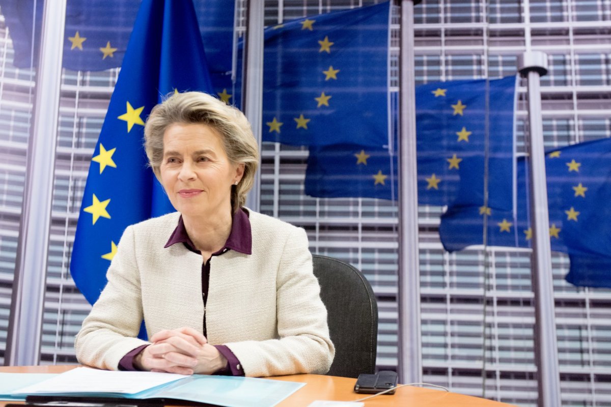 Ursula von der Leyen, az Európai Bizottság elnöke •  Fotó: EC - Audiovisual Service/Etienne Ansotte