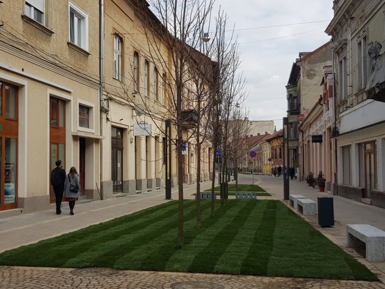 Újabb sétálóutcával várja a turistákat Nagyvárad