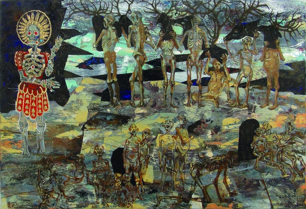 Égiszakril / vászon / 2015 / 70x100 cm 