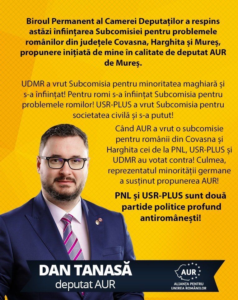 Dan Tanasă reakciója •  Fotó: Facebook/Dan Tanasă