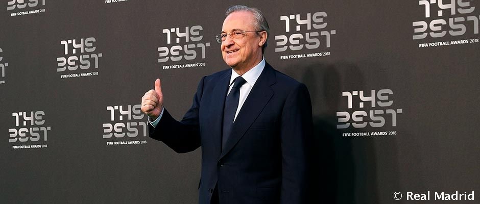 Nem a legjobb döntés volt. „Vereséget szenvedett” Florentino Perez, a Real Madrid és a Szuperliga elsőszámú vezetője is •  Fotó: Realmadrid.com