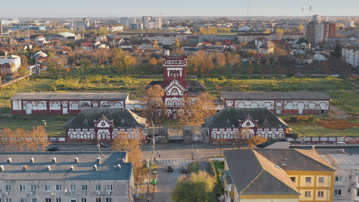 A temesvári régi vágóhíd épülete. Székely László „nagy vágóhídépítő