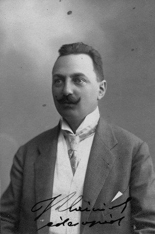 Korabeli fénykép Temesvár egykori főépítészéről •  Fotó: Keresztes Péter