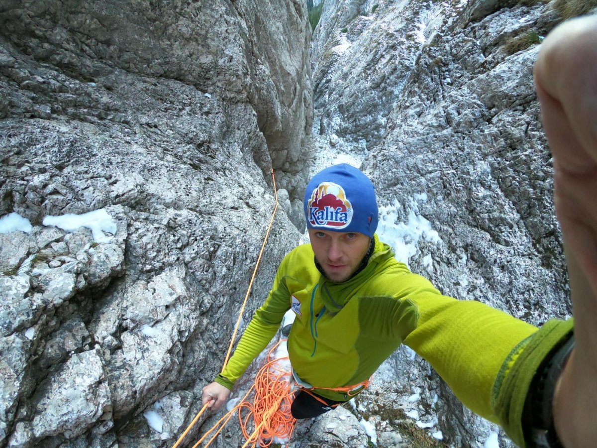 Varga Csaba célja,  hogy első magyarként pótlólagos oxigén nélkül mássza meg az Everestet (archív felvétel) •  Fotó: Facebook/Kalifa