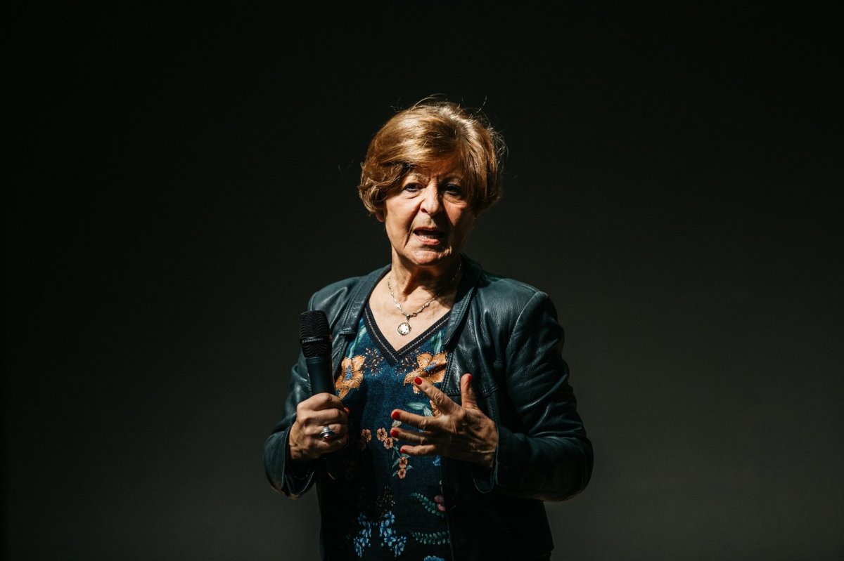 Bagdy Emőkét is díjazták (archív felvétel) •  Fotó: Facebook/Prof. Dr. Bagdy Emőke