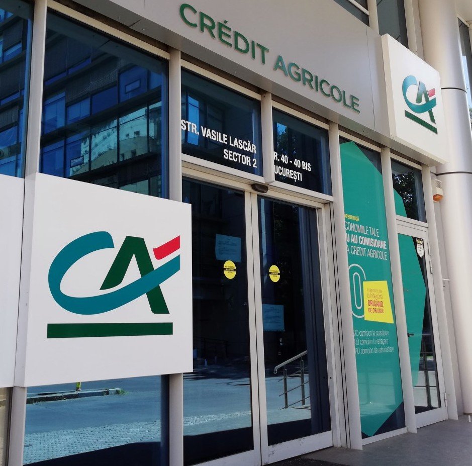 Hamarosan a Vista Bank tulajdonába kerülhetnek a Credit Agricole romániai érdekeltségei •  Fotó: Facebook/Credit Agricole Bank Romania