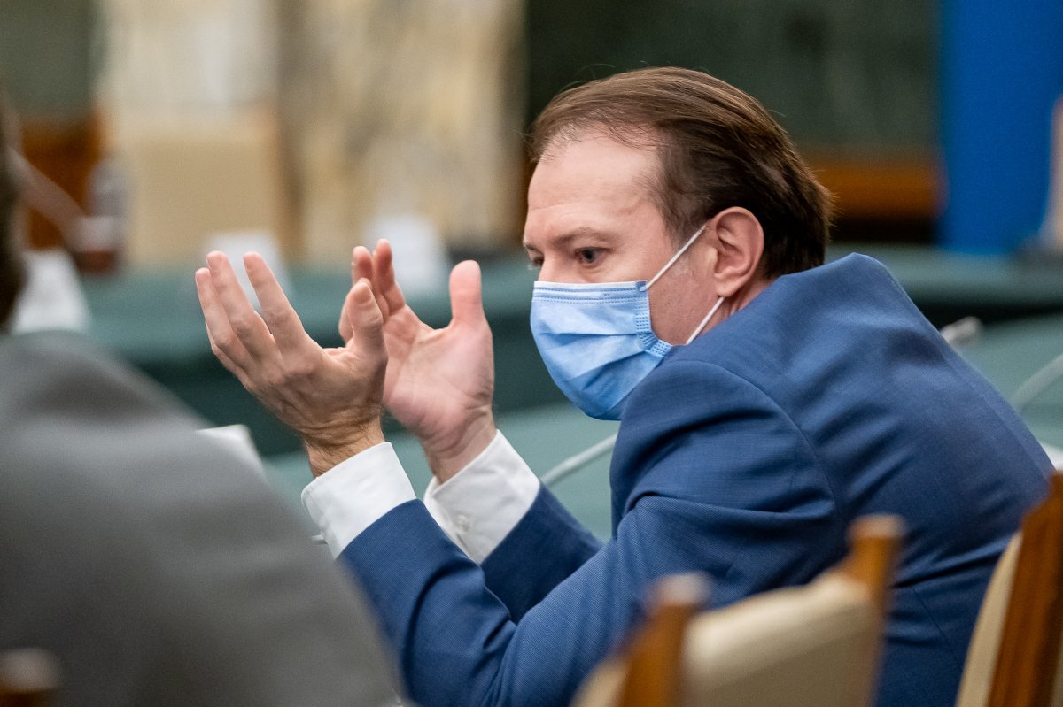Florin Cîţu miniszterelnök. Archív •  Fotó: Gov.ro