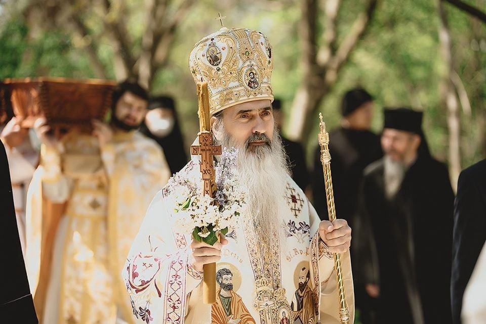 Teodosie ortodox érsek •  Fotó: Facebook/Arhiepiscopia Tomisului
