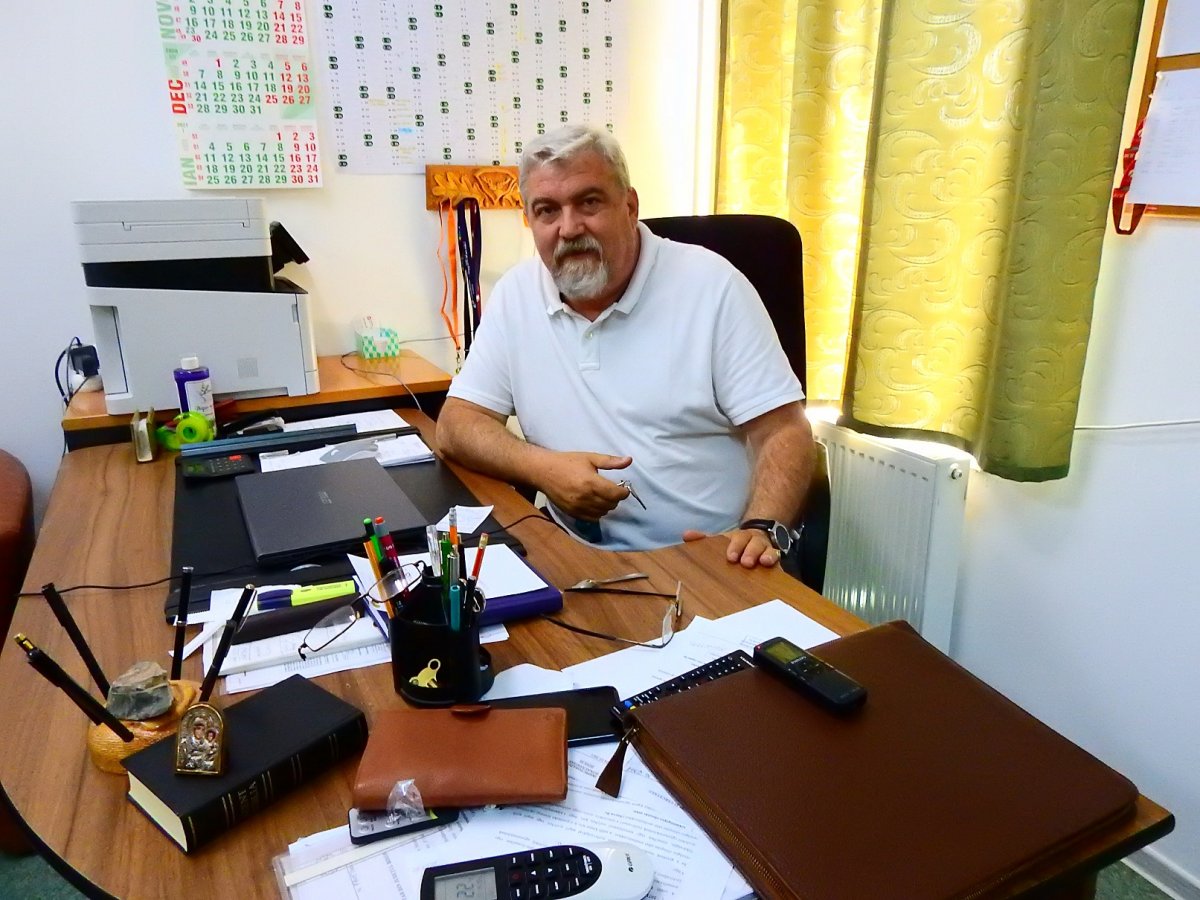 Barta Imre, a Petőfi Líceum igazgatója szerint a technikumi osztályok indítását pénzügyi okok is indokolják •  Fotó: Makkay József