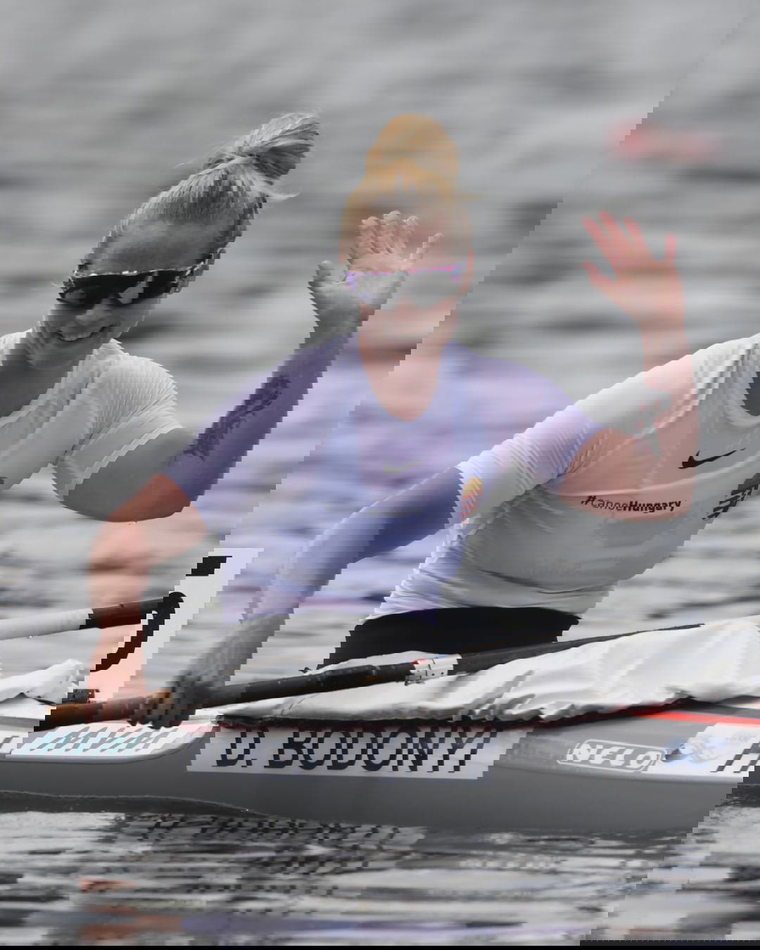 Bodonyi Dóra K-1 5000 méteren nyert vasárnap •  Fotó: Kajakkenusport,hu