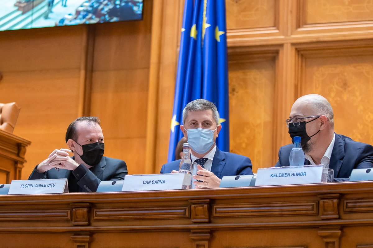 Florin Cîțu szerint a kormányzás nagyon jól működik, a koalíció egységes •  Fotó: Gov.ro