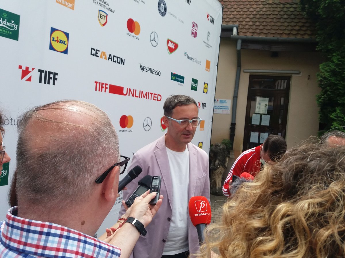 Tudor Giurgiu fesztiváligazgató szerint idén nem kell anyagi gondokról beszélni •  Fotó: Pap Melinda