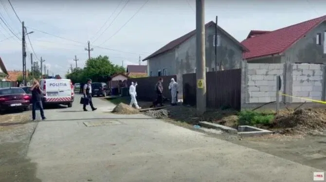 Ebben a lakóházban történt a brutális támadás a tengerparti nagyközségben •  Fotó: Videófelvétel