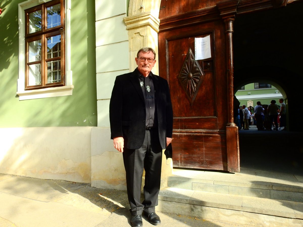 Székely Árpád, a Kolozsvári Református Kollégium igazgatója 1990-ben megalapozta az erdélyi magyar protestáns oktatást &bullet;  Fotó: Makkay József