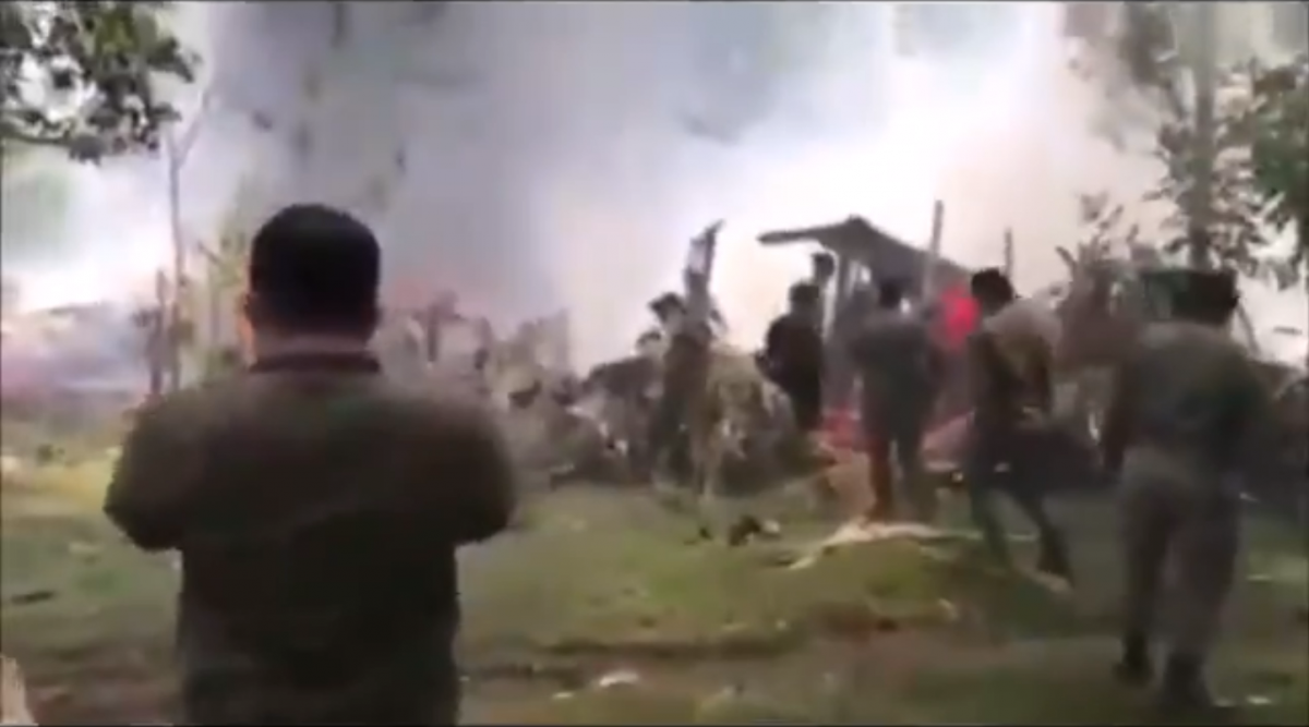 &bullet;  Fotó: Videófelvétel