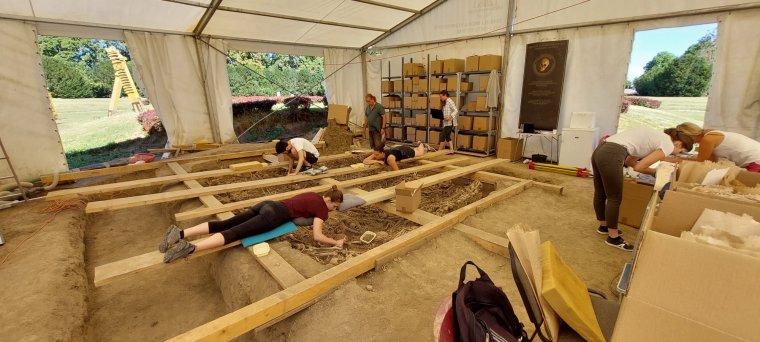 Gazdag leletanyagot találtak a régészek a mohácsi csata egykori helyszínén