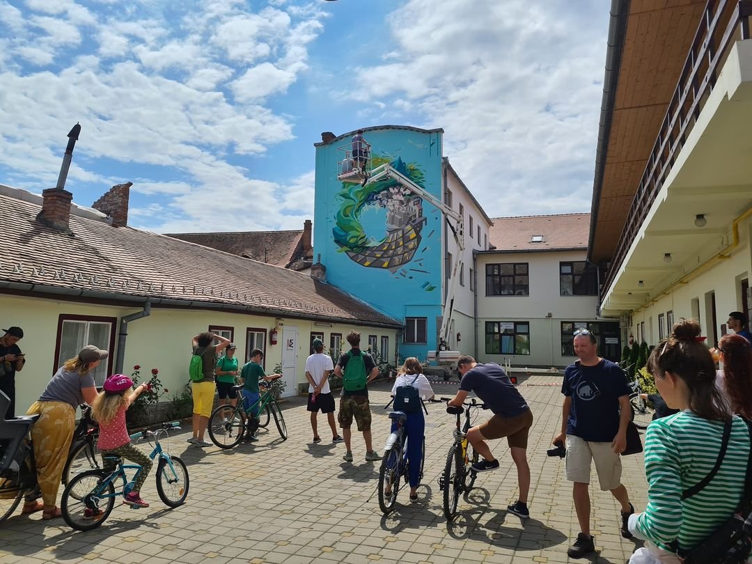 •  Fotó: Sibiu International Street ART Festival / Facebook