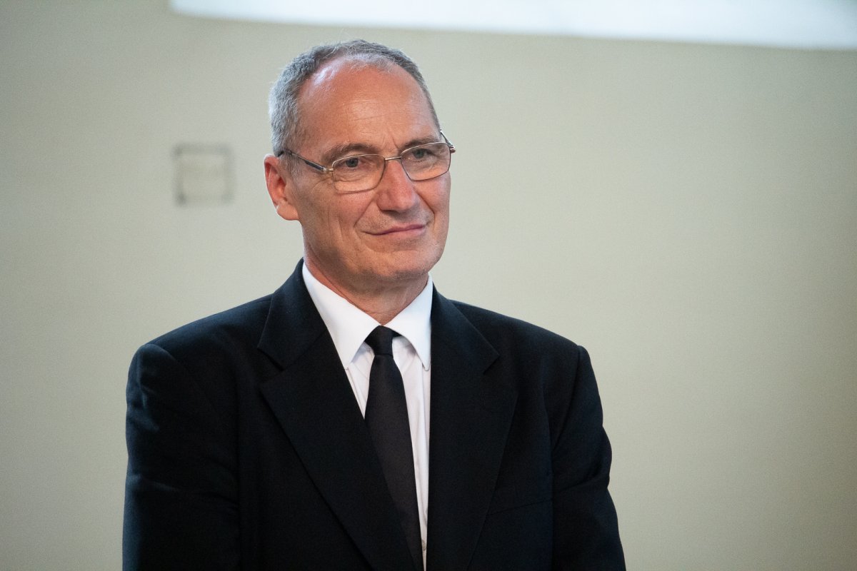 Kovács István püspök: közös fellépés szükséges, amikor
támadások érik hagyományainkat, keresztény értékeinket •  Fotó: Magyar Unitárius Egyház