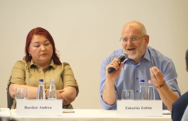 Bocskor Andrea EP-képviselő és Zakariás Zoltán parlamenti képviselő &bullet;  Fotó: Facebook