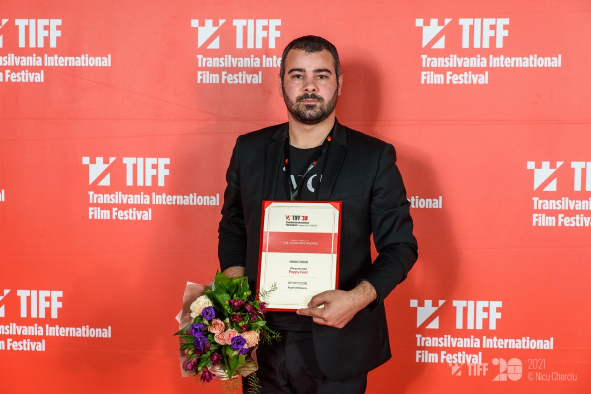 Eugen Jebeleanu, a Câmp de maci rendezője •  Fotó: Tiff.ro