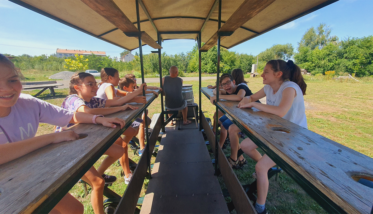Először szervezett színjátszó tábort a Borókagyökér Egyesület Szatmárnémetiben • Fotó: Moldován Blanka