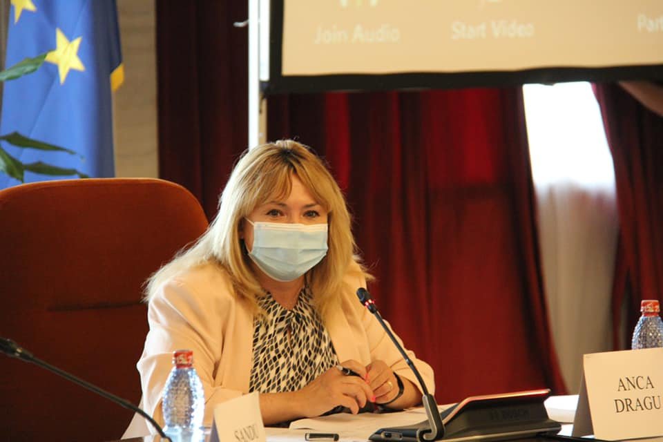 Anca Dragu nem örült menesztésének (archív felvétel) •  Fotó: Facebook/Anca Dragu