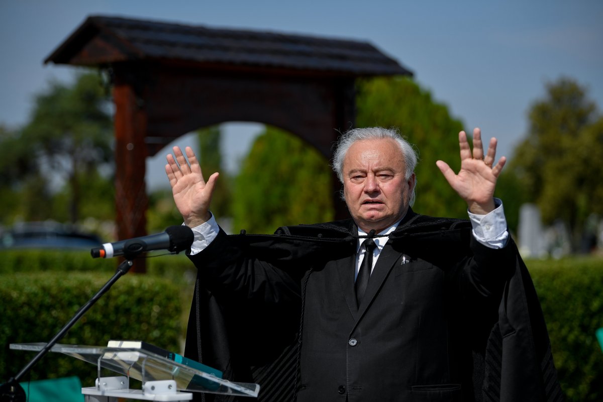 Csűry István püspök szerint a Királyhágómelléki Református Egyházkerület élhetővé akarja tenni a Partiumot •  Fotó: MTI/Czeglédi Zsolt