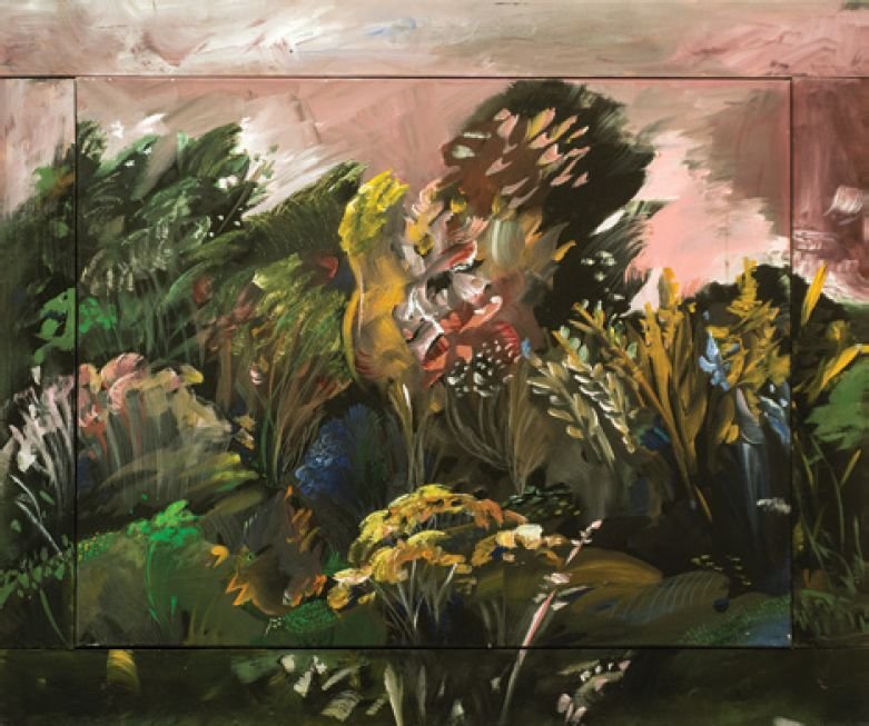 Nyár (2018, akril, vászon) 