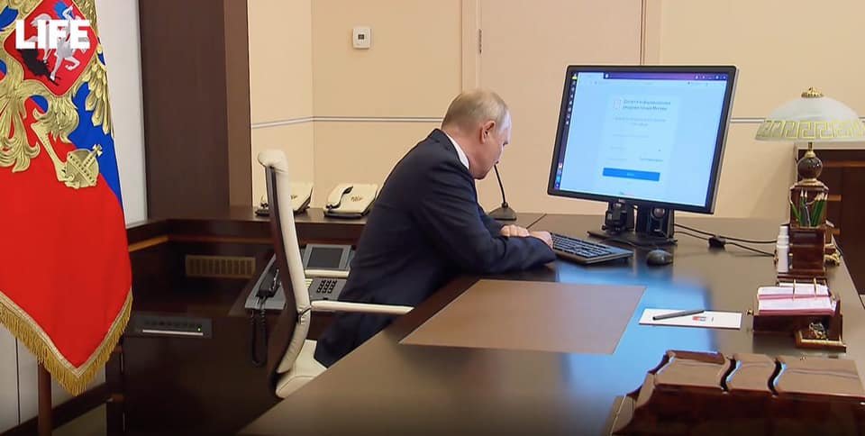 •  Fotó: Vlagyimir Putyin/Facebook