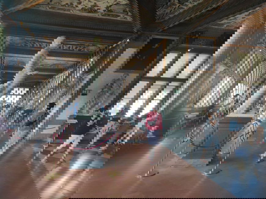 A firenzei Uffizi-képtár számtalan felbecsülhetetlen értékű műalkotást őriz •  Fotó: Erdei Balázs