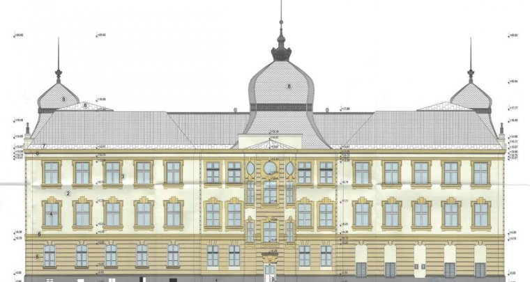 Hozzáfognak a nagyváradi pénzügyi palota felújításához