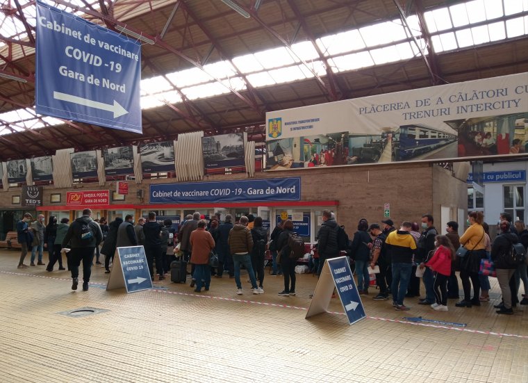 Az életért: több mint 66 ezren oltatták be magukat hétvégén Bukarestben