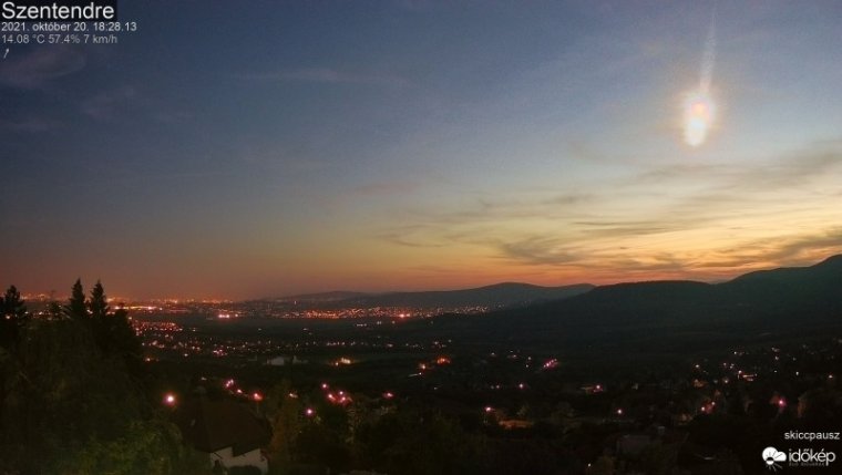 Tűzgömb húzott el Magyarország fölött