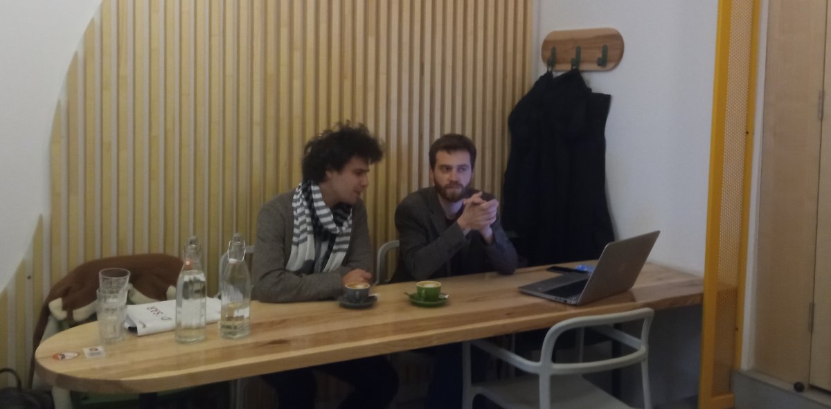 Ilyés Zsolt és Bethlendi András, a jogvédő csoport szakértői •  Fotó: Simó Helga