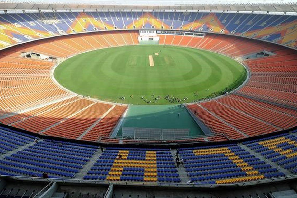 A Narendra Modi Stadion •  Fotó: thehindu.com