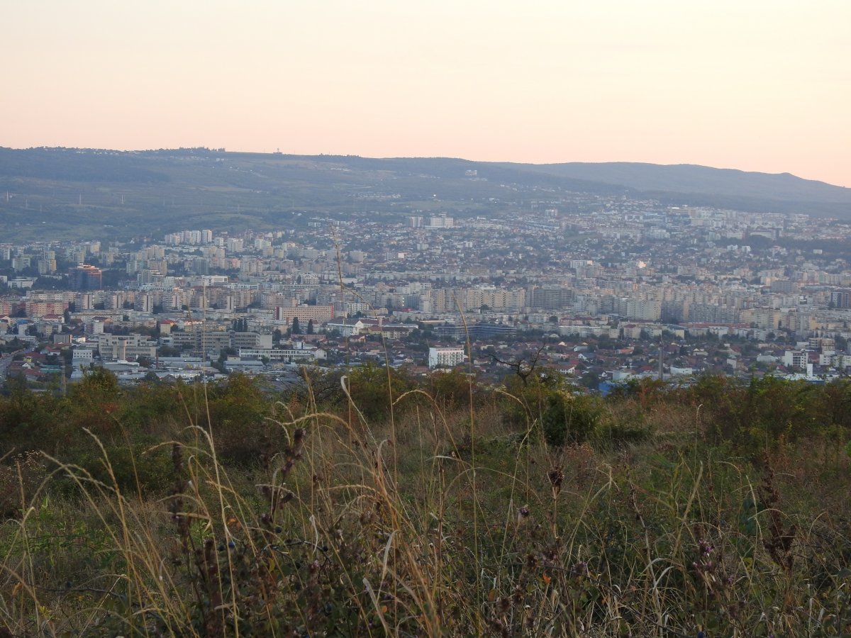 Kolozsvár madártávlatból a Szénafűről •  Fotó: Makkay József