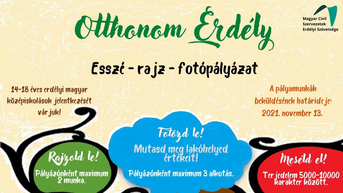 Minden erdélyi magyar 14-18 év közötti középiskolás pályázhat önállóan elkészített pályamunkával •  Fotó: Facebook/ ProtAgóra