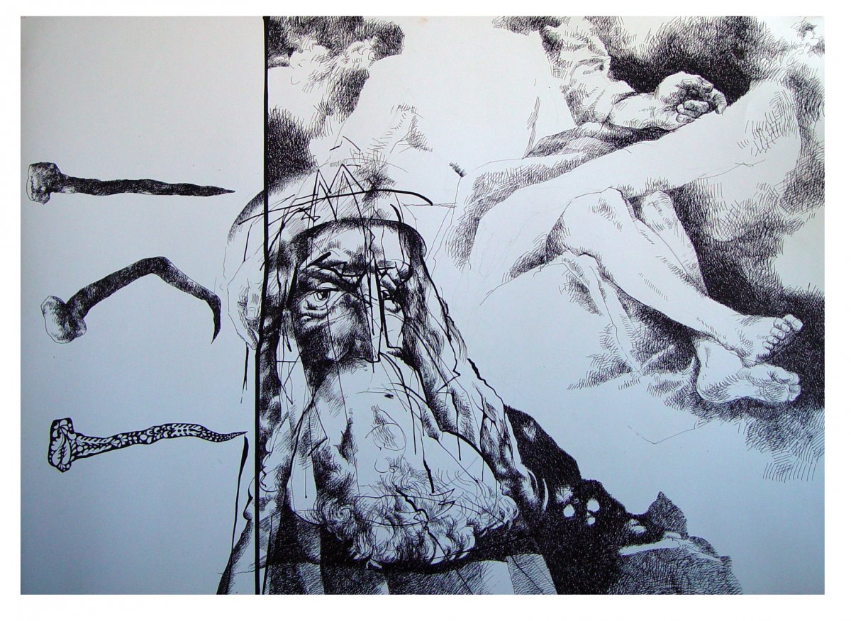 Ószövetség (tus, 50x70 cm) 